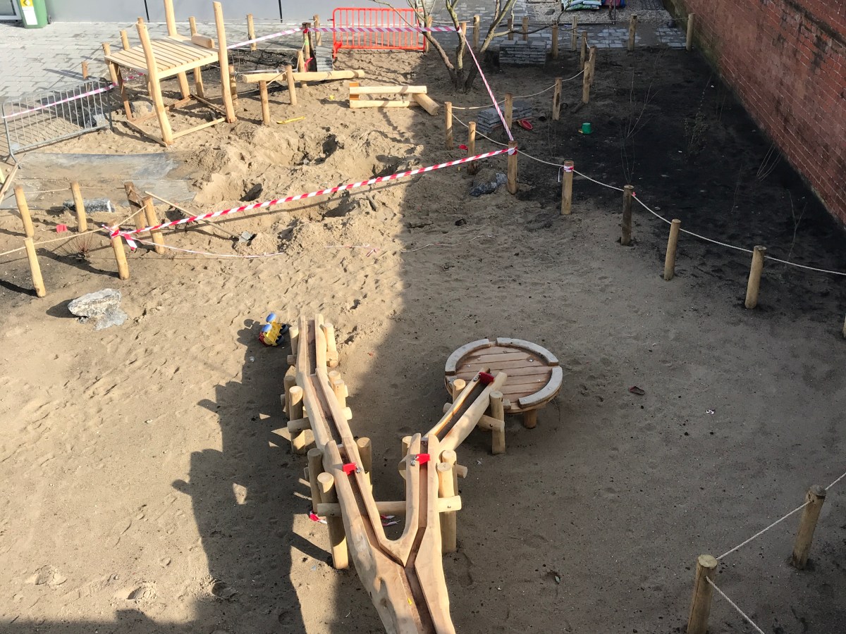 Speellandschap krijgt vorm