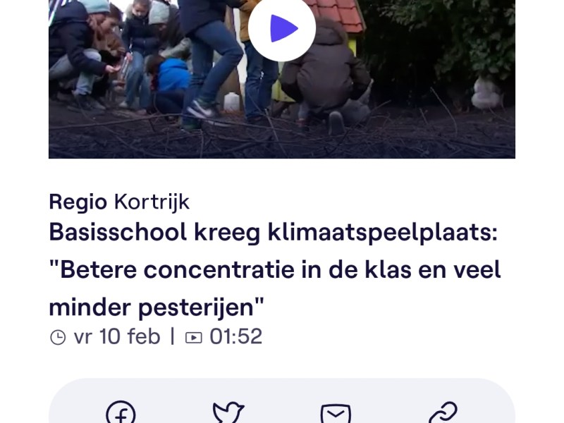 Klimaatspeelplaats in het nationaal&nbsp;nieuws