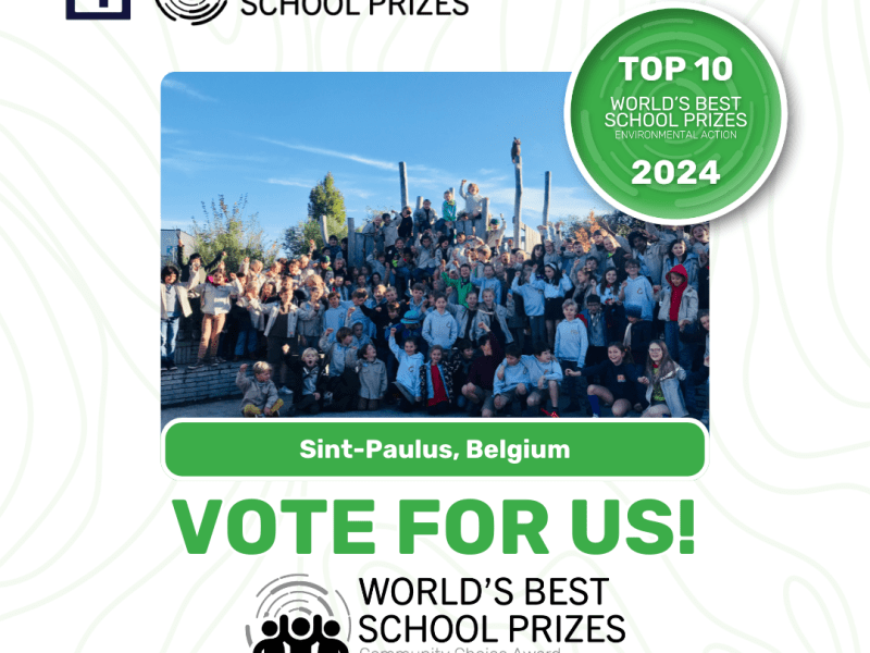 Stem op Sint-Paulus als beste school ter&nbsp;wereld!