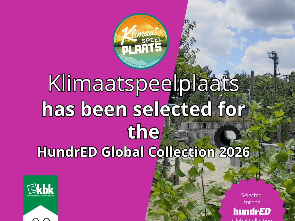 Klimaatspeelplaats is 1 van de&nbsp;HundrED